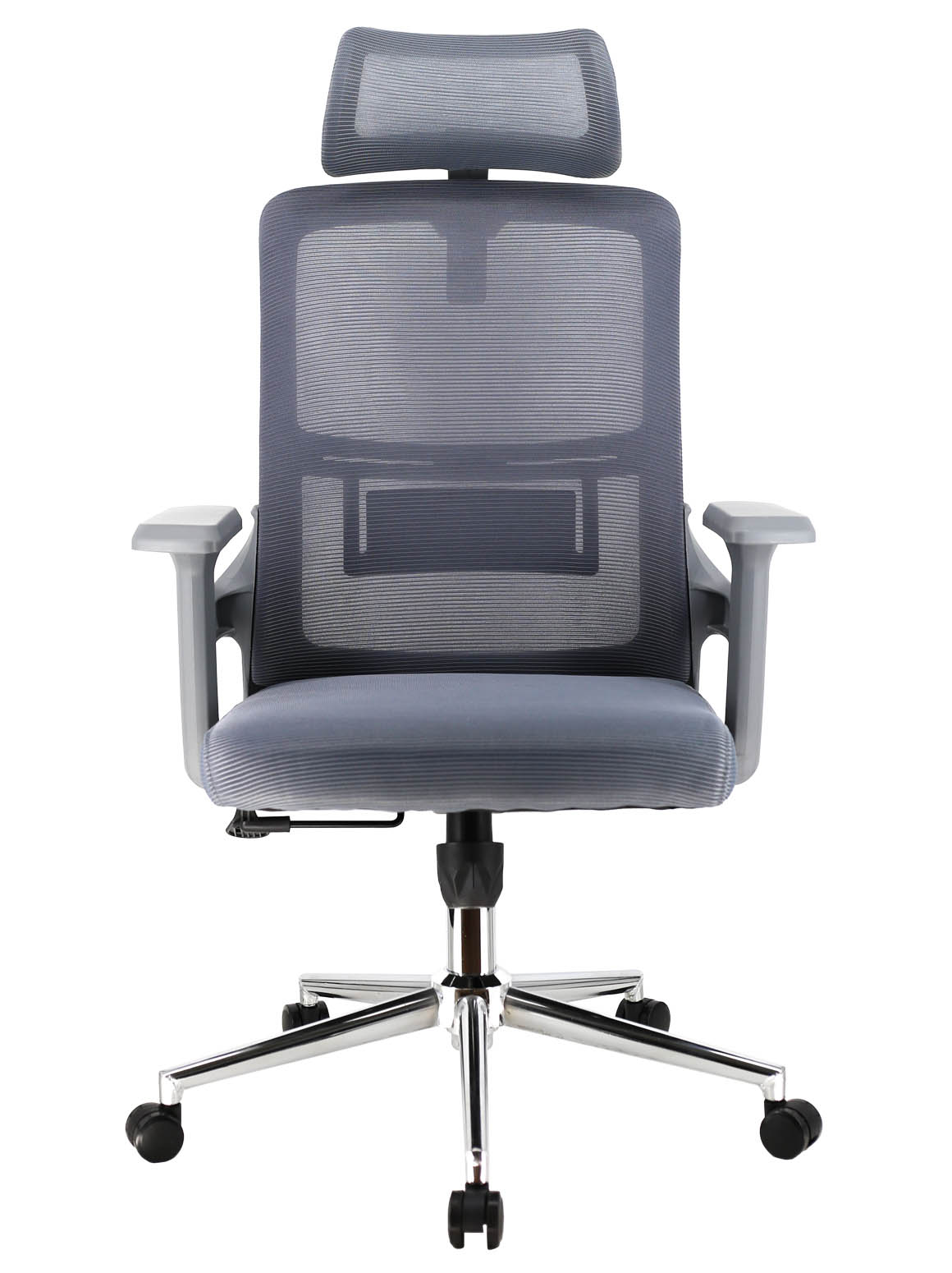 Кресло для руководителя Everprof EP-530 Grey сетка/ткань